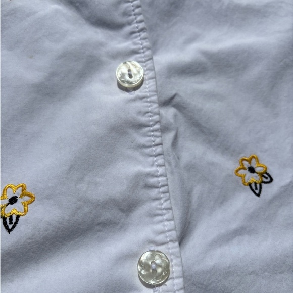 Vintage 1990s flower embroidered tank - Picture 3 of 9